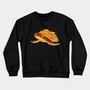 Cute pancake turtle food animal - C1 Crewneck Sweatshirt